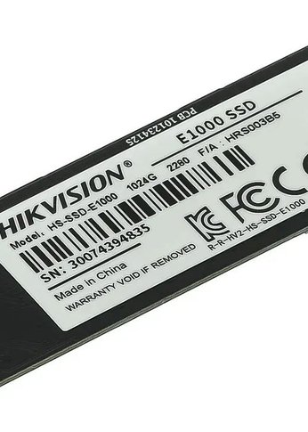 Накопитель SSD 1Tb Hikvision SATA-III HS-SSD-E1000/1024G M.2 2280