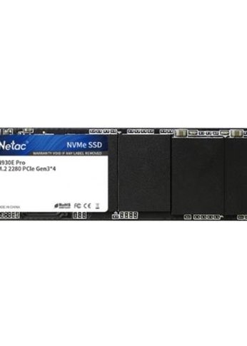 Накопитель SSD 1Tb Netac PCI-E 3.0 x4 M.2 2280 NT01N930E-001T-E4X N930E Pro