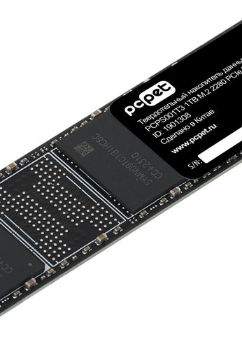 Накопитель SSD 1Tb PC Pet PCI-E 3.0 x4 M.2 2280 PCPS001T3 OEM