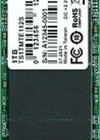 Накопитель SSD 1Tb Transcend PCI-E 3.0 x4 M.2 2280 TS1TMTE110S 0.2 DWPD