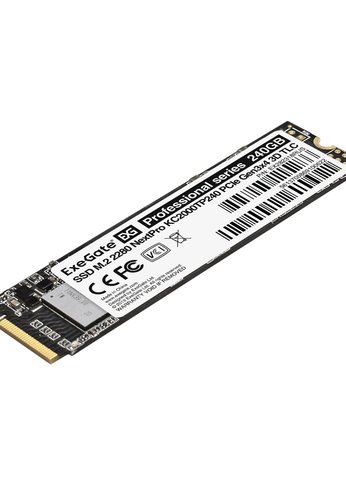 Накопитель SSD 240GB ExeGate NextPro KC2000TP240 M.2 2280 PCI-E 3.0 x4 3D TLC (EX282318RUS)