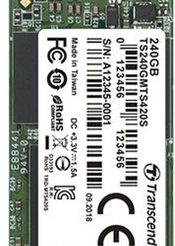 Накопитель SSD 240Gb Transcend SATA-III TS240GMTS420S M.2 2242