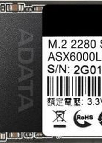 Накопитель SSD 256Gb A-Data PCI-E 3.0 x4 M.2 2280 ASX6000LNP-256GT-C XPG SX6000 Lite