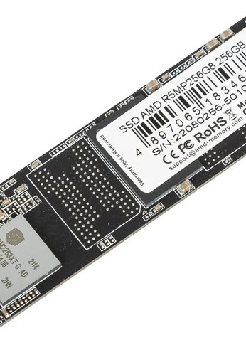 Накопитель SSD 256Gb AMD PCI-E x4 M.2 2280 R5MP256G8 Radeon