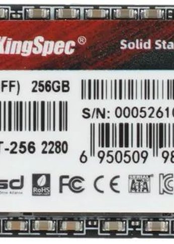 Накопитель SSD 256Gb Kingspec SATA-III NT-256 M.2 2280