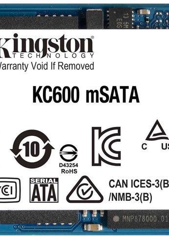 Накопитель SSD 256Gb Kingston SKC600MS/256G KC600 mSATA