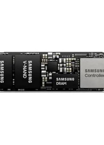 Накопитель SSD 256Gb Samsung PCI-E x4 M.2 2280 NVMe 3D NAND Скорость записи 2700 Мб/сек. Скорость чтения 6400 Мб/сек. 2.38mm TBW 150 Тб Время наработк