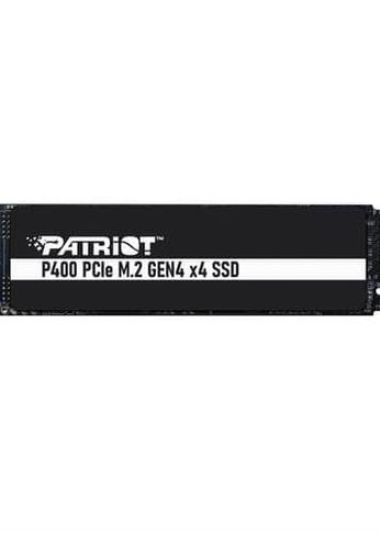 Накопитель SSD 2Tb Patriot PCI-E x4 M.2 2280 P400 Скорость записи 4400 Мб/сек. Скорость чтения 4900 Мб/сек. TbW 1600 Tb P400P2TbM28H