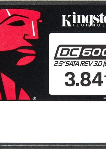 Накопитель SSD 3.84Tb Kingston SATA III SEDC600M/3840G DC600M 2.5" 1 DWPD