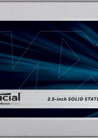 Накопитель SSD 4000GB Crucial MX500 CT4000MX500SSD1 2.5" Client 7mm, SATA3, 3D TLC, R/W 560/510MB/s, IOPs 95 000/90 000, TBW 1000, DWPD