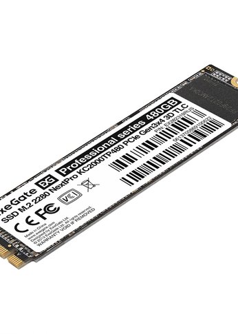 Накопитель SSD 480GB ExeGate NextPro KC2000TP480 M.2 2280 PCI-E 3.0 x4 3D TLC (EX282319RUS)