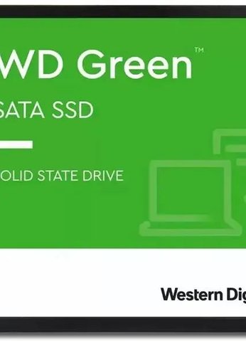 Накопитель SSD 480Gb WD SATA-III Скорость чтения 545 Мб/сек. WDS480G3G0A