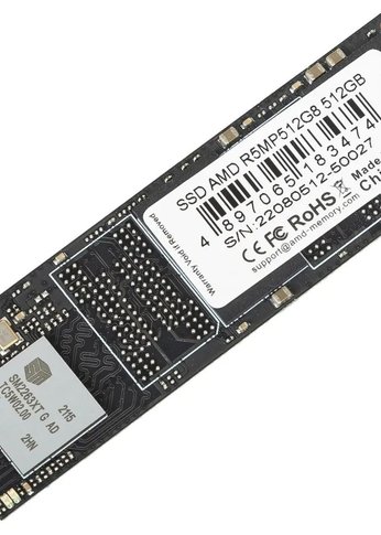 Накопитель SSD 512Gb AMD PCI-E 3.0 x4 R5MP512G8 Radeon M.2 2280