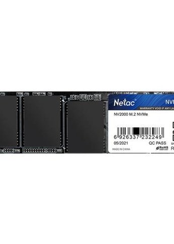 Накопитель SSD 512Gb Netac PCI-E 3.0 x4 M.2 2280 NT01NV2000-512-E4X NV2000