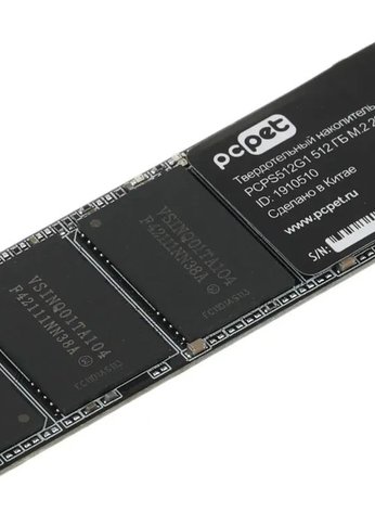 Накопитель SSD 512Gb PC Pet SATA M.2 2280 PCPS512G1 OEM