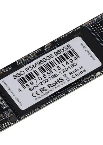 Накопитель SSD 960Gb AMD SATA-III R5M960G8 Radeon M.2 2280