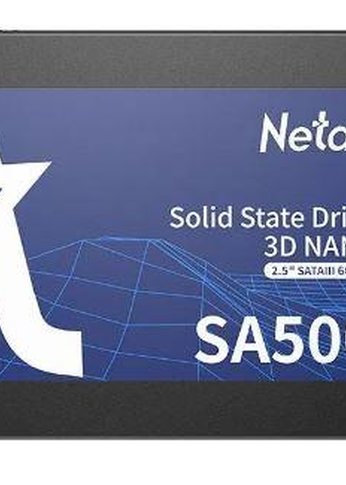 Накопитель SSD Netac SATA III 1Tb NT01SA500-1T0-S3X SA500 2.5"