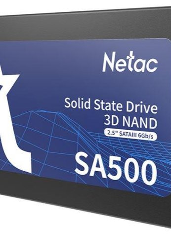 Накопитель SSD Netac SATA III 256Gb NT01SA500-256-S3X SA500 2.5"