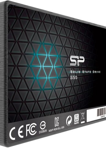 Накопитель SSD Silicon Power SATA III 240Gb SP240GBSS3S55S25 Slim S55 2.5"