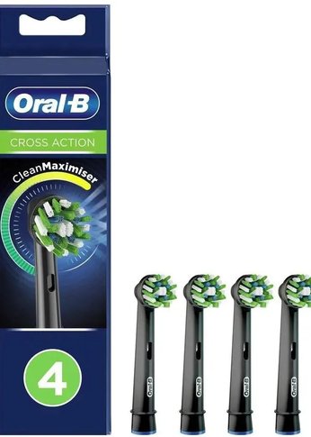 Насадка для зубных щеток Oral-B Cross Action EB50BRB (4шт)