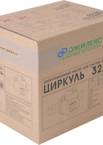 Насос циркуляционный Джилекс Циркуль 32/80 155Вт 5340л/час (3280)