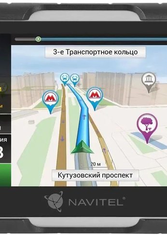 Навигатор Автомобильный GPS Navitel G550 Moto 4.3" 480x272 8Gb microSD черный Navitel