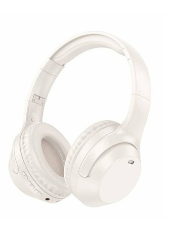 Наушники Borofone (6941991109935) BO26 Bluetooth 5.3 Milky White