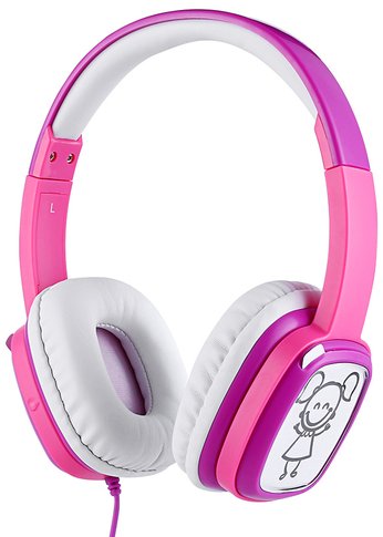 Наушники Harper KIDS HN-302 Pink проводные