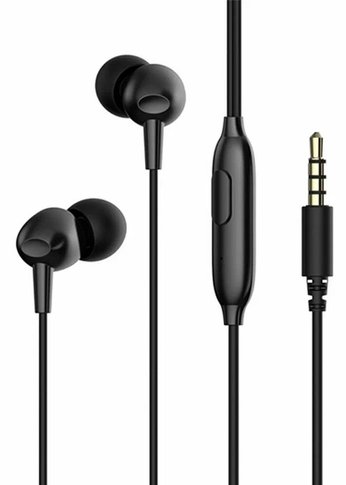 Наушники Havit Audio series-Wired earphone E48P Black