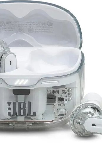 Наушники JBL TUNE BEAM GHOST White