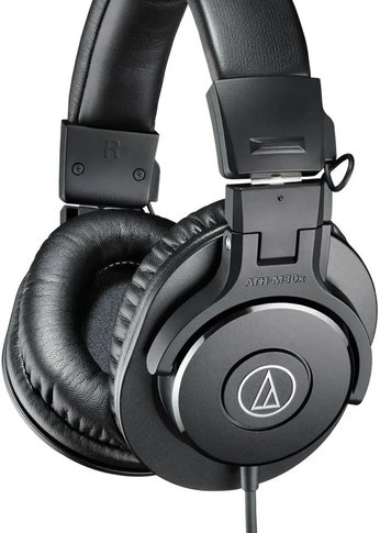 Наушники мониторные Audio-Technica ATH-M30X 3м черный проводные оголовье (15116965)