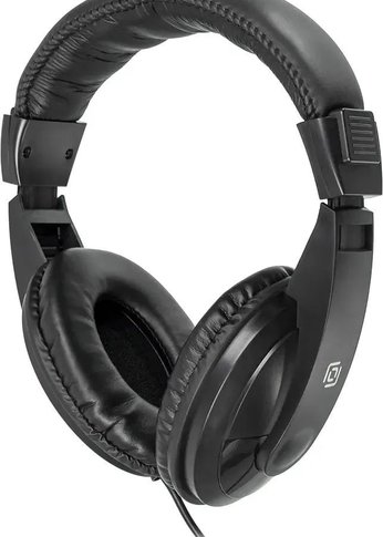 Наушники мониторные Oklick HP-M211V 1.8м черный проводные оголовье (HP-M211VB)