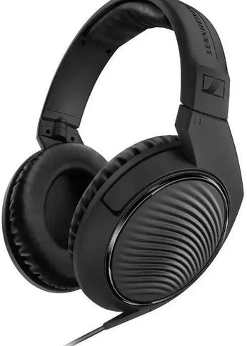 Наушники мониторные Sennheiser HD 200 PRO 2м черный проводные оголовье (507182)