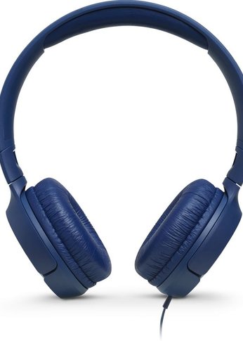 Наушники накладные JBL Т500, 32 Ом, синий [JBLT500BLU]