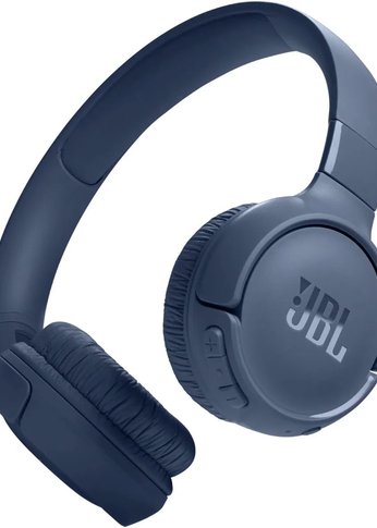 Наушники накладные JBL Tune 520BT, Bluetooth v.5.3, синий.