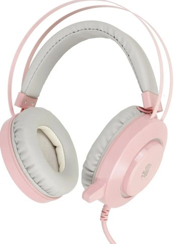 Наушники с микрофоном A4Tech Bloody G521 розовый 2.3м мониторные USB оголовье (G521 ( PINK ))