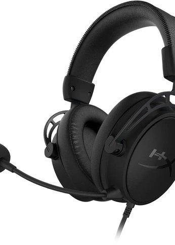 Наушники с микрофоном HyperX Cloud Alpha S Blackout (HX-HSCAS-BK) черный 1м мониторные оголовье (4P5L2AA)