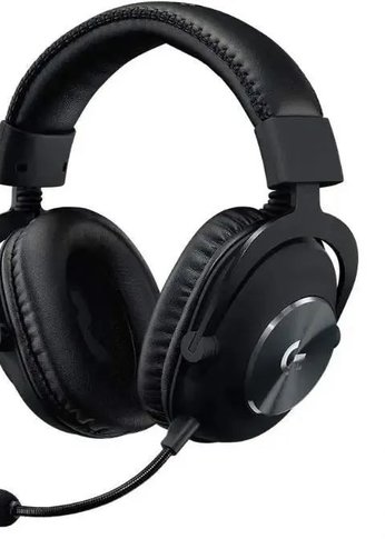 Наушники с микрофоном Logitech G Pro X Lightspeed черный 2м мониторные Radio оголовье (981-000909)