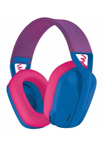 Наушники с микрофоном Logitech Headset G435 LIGHTSPEED Wireless Gaming  BLUE - Retail