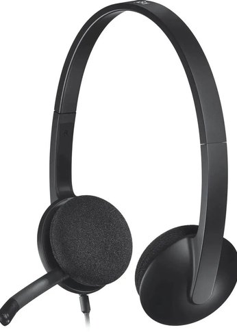 Наушники с микрофоном Logitech Headset H340 USB