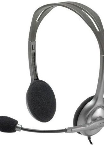 Наушники с микрофоном Logitech Stereo Headset H110 981-000472