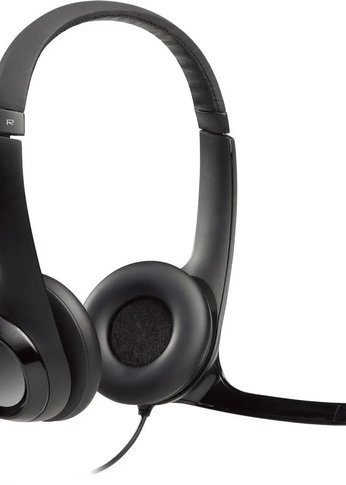 Наушники с микрофоном Logitech Stereo Headset H390 981-000406