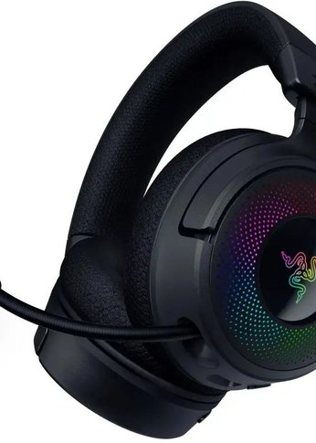 Наушники с микрофоном Razer Kraken V4 черный накладные BT оголовье (RZ04-05170100-R3M1)