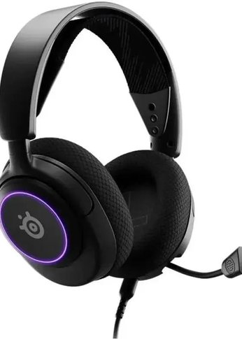 Наушники с микрофоном Steelseries Arctis Nova 3 черный 1.2м накладные оголовье (61631)