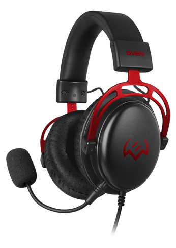 Наушники с микрофоном Sven AP-G1000MV черный/красный (SV-020361)