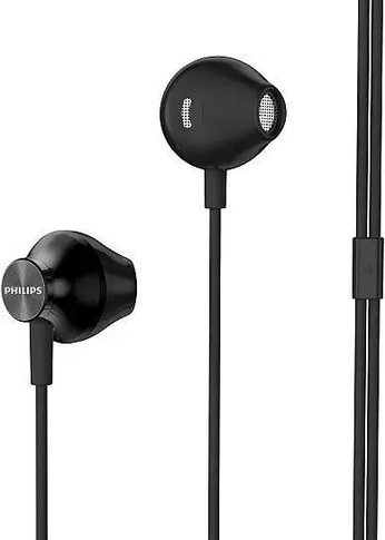 Наушники вкладыши Philips TAUE100BK/00 1.2м черный проводные в ушной раковине