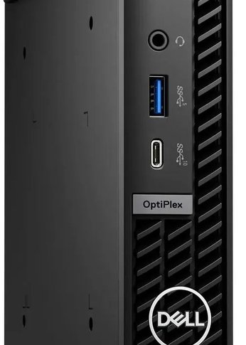 Неттоп Dell Optiplex 7020 Micro i5 14500T (1.7) 16Gb SSD512Gb UHDG 770 Windows 11 Professional GbitEth WiFi BT 90W мышь клавиатура черный (7020-5621)