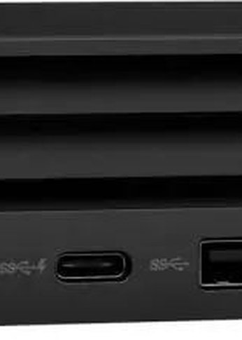 Неттоп HP 260 G9 Mini i3 1315U (1.2) 8Gb SSD256Gb UHDG Free DOS GbitEth WiFi BT 65W kb мышь клавиатура черный (9H6M7ET)