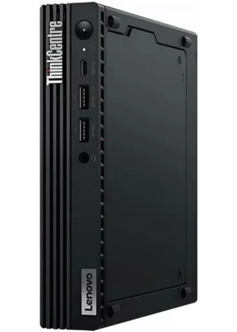 Неттоп Lenovo ThinkCentre M70q Gen 4 Tiny черный i3-13100T 8GB/512GB UHDGr noOS (12E3002UUM)