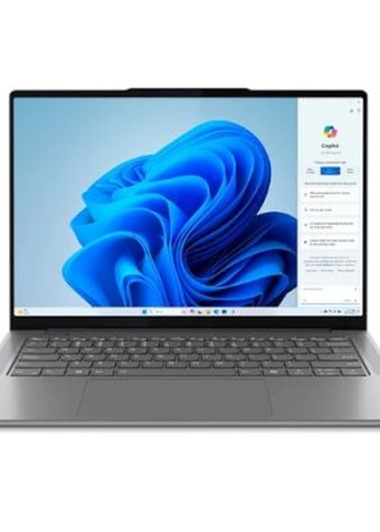 Ноутбук 14.5" Lenovo Yoga Pro 7 14AHP9 серый 1R7-8845HS 16Gb/1024Gb Radeon 780M W11H (83E3001PRU)